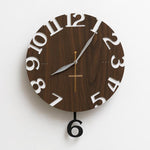 wozoom Orologio da parete moderno per soggiorno e cucina, silenzioso