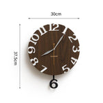 wozoom Orologio da parete moderno per soggiorno e cucina, silenzioso