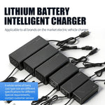 Caricabatterie intelligente al litio per e-bike e monopattini elettrici con spina UK, 12V 2A, 12V 3A, 12V 5A, 12V 10A, 12V 20A, 12V 30A, 12V 40A, 24V 2A, 24V 3A, 24V 5A, 24V 10A, 24V 20A, 24V 30A, 36V 2A, 36V 3A, 36V 5A, 36V 10A, 48V 5A, 48V 8A, 48V 10...