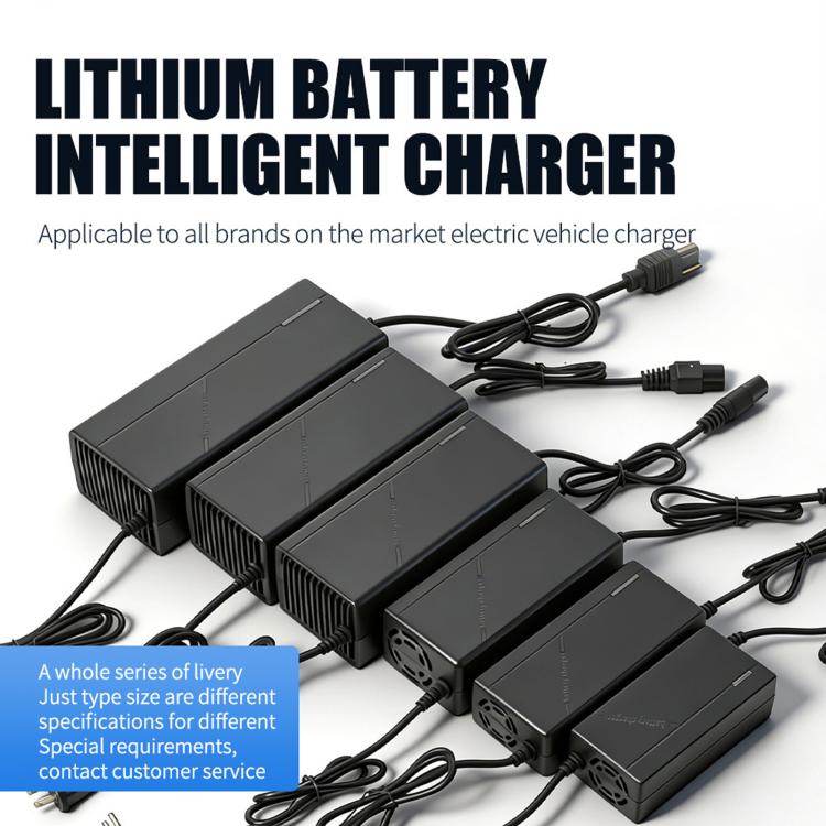 Caricabatterie intelligente al litio per e-bike e monopattini elettrici con spina UK, 60V 10A, 72V 2A, 72V 3A, 72V 5A, 72V 8A, 72V 10A