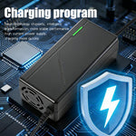 Caricabatterie intelligente al litio per e-bike e monopattini elettrici con spina UK, 12V 2A, 12V 3A, 12V 5A, 12V 10A, 12V 20A, 12V 30A, 12V 40A, 24V 2A, 24V 3A, 24V 5A, 24V 10A, 24V 20A, 24V 30A, 36V 2A, 36V 3A, 36V 5A, 36V 10A, 48V 5A, 48V 8A, 48V 10...