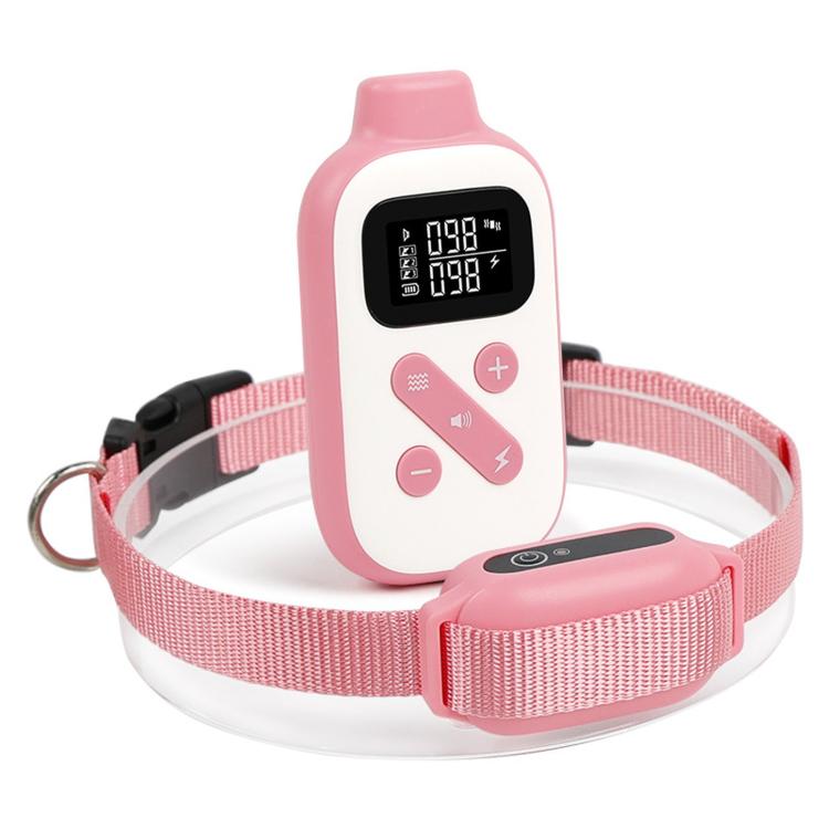 Collare per addestramento cani PaiPaitek con telecomando, portata 1000 m, impermeabile IPX7, collare antiurto., PD 523-1 Pink, PD 523-1 Orange, PD 523-2 Pink, PD 523-3 Pink