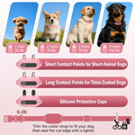 Collare per addestramento cani PaiPaitek con telecomando, portata 1000 m, impermeabile IPX7, collare antiurto., PD 523-1 Pink, PD 523-1 Orange, PD 523-2 Pink, PD 523-3 Pink