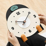 wozoom Orologio da tavolo silenzioso in legno, moderno, piccolo, da caminetto