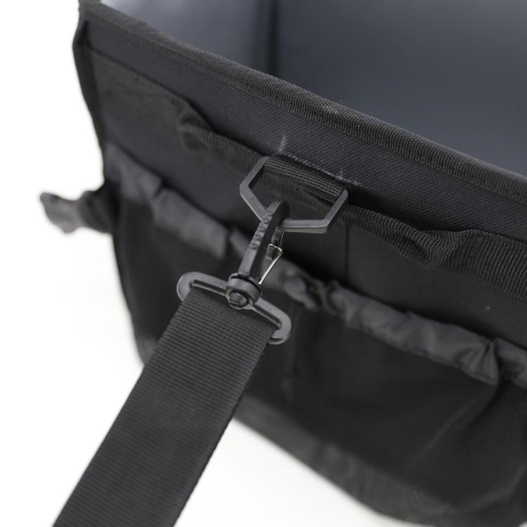 Borsa portaoggetti per barbecue impermeabile e resistente all'abrasione, realizzata in tessuto Oxford rinforzato, ideale per campeggio, picnic e attività all'aperto.