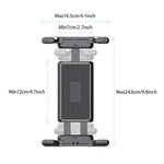 Supporto per tablet per tapis roulant, cyclette, passeggino e sedia a rotelle