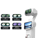 Filtro magnetico per obiettivo Insta360 Luna Ultra aMaginsn, Adj CPL/UV/Black Mist/VND2-32/LPR, Adj CPL/UV/Black Mist/VND2-32, Adj CPL/VND2-32, ND8/16/32/64/128, Adjustable CPL Filter, 1/4 Black Diffusion, LPR, VND2-32, ND8, ND16, ND32, ND64, ND128    ...