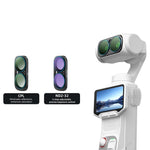 Filtro magnetico per obiettivo Insta360 Luna Ultra aMaginsn, Adj CPL/UV/Black Mist/VND2-32/LPR, Adj CPL/UV/Black Mist/VND2-32, Adj CPL/VND2-32, ND8/16/32/64/128, Adjustable CPL Filter, 1/4 Black Diffusion, LPR, VND2-32, ND8, ND16, ND32, ND64, ND128    ...