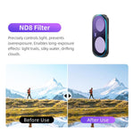 Filtro magnetico per obiettivo Insta360 Luna Ultra aMaginsn, Adj CPL/UV/Black Mist/VND2-32/LPR, Adj CPL/UV/Black Mist/VND2-32, Adj CPL/VND2-32, ND8/16/32/64/128, Adjustable CPL Filter, 1/4 Black Diffusion, LPR, VND2-32, ND8, ND16, ND32, ND64, ND128    ...