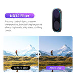 Filtro magnetico per obiettivo Insta360 Luna Ultra aMaginsn, Adj CPL/UV/Black Mist/VND2-32/LPR, Adj CPL/UV/Black Mist/VND2-32, Adj CPL/VND2-32, ND8/16/32/64/128, Adjustable CPL Filter, 1/4 Black Diffusion, LPR, VND2-32, ND8, ND16, ND32, ND64, ND128    ...