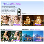 Filtro magnetico per obiettivo Insta360 Luna Ultra aMaginsn, Adj CPL/UV/Black Mist/VND2-32/LPR, Adj CPL/UV/Black Mist/VND2-32, Adj CPL/VND2-32, ND8/16/32/64/128, Adjustable CPL Filter, 1/4 Black Diffusion, LPR, VND2-32, ND8, ND16, ND32, ND64, ND128    ...
