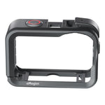 Gabbia protettiva per fotocamera DJI OSMO Action 6 aMaginsn Utility Frame con attacco a slitta e foro filettato da 1/4 di pollice.