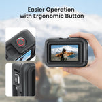 Gabbia protettiva per fotocamera DJI OSMO Action 6 aMaginsn Utility Frame con attacco a slitta e foro filettato da 1/4 di pollice.