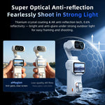 Pellicola protettiva in vetro temperato AR per schermo e obiettivo di Insta360 Luna Ultra aMaginsn., 1 Set, 2 Sets