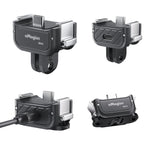 Supporto a sgancio rapido a doppia interfaccia aMaginsn per DJI Pocket 4 / 3, Standard Mount, Charging Mount
