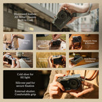 Custodia in metallo per fotocamera DJI Osmo Action 6 aMaginsn Vintage Street Vlog., Standard Version, Flagship Version