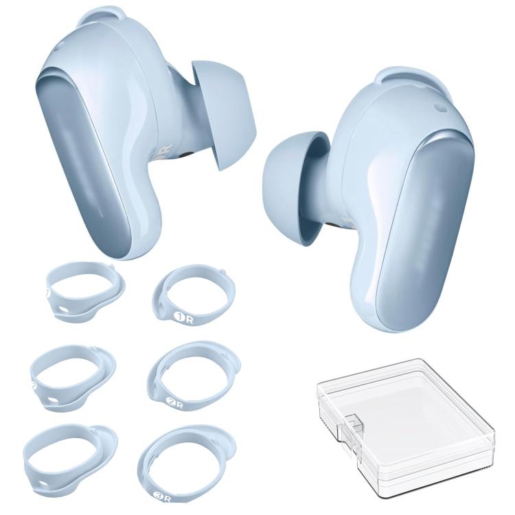 AhaStyle WG197 3 paia di ganci per orecchie in silicone antiscivolo, For Bose QuietComfort Ultra / Ultra 2
