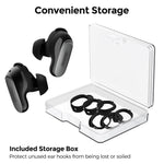 AhaStyle WG197 3 paia di ganci per orecchie in silicone antiscivolo, For Bose QuietComfort Ultra / Ultra 2