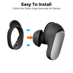 AhaStyle WG197 3 paia di ganci per orecchie in silicone antiscivolo, For Bose QuietComfort Ultra / Ultra 2