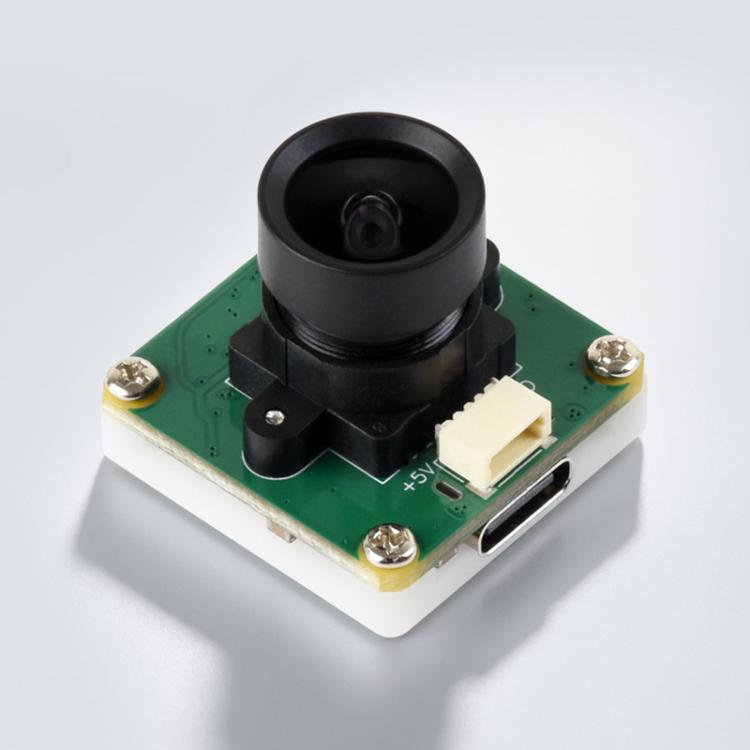 Telecamera USB Waveshare OV4689 da 4 MP con campo visivo di 92 gradi, supporta porta Type-C e connettore SH1.0 a 4 pin., 34767