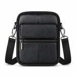 Borsa a tracolla vintage in pelle per smartphone 6,7"