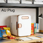 Mini frigo portatile per auto, ideale per conservare cosmetici e bevande in dormitorio., US Plug, EU Plug, AU Plug, UK Plug