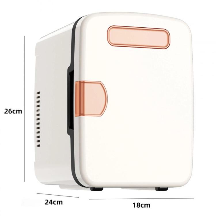 Mini frigo portatile per auto, ideale per conservare cosmetici e bevande in dormitorio., US Plug, EU Plug, AU Plug, UK Plug
