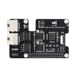 Adattatore Waveshare PCIe a 2 canali 2.5G ETH per Raspberry Pi 5 con doppio chip RTL8125, 34932