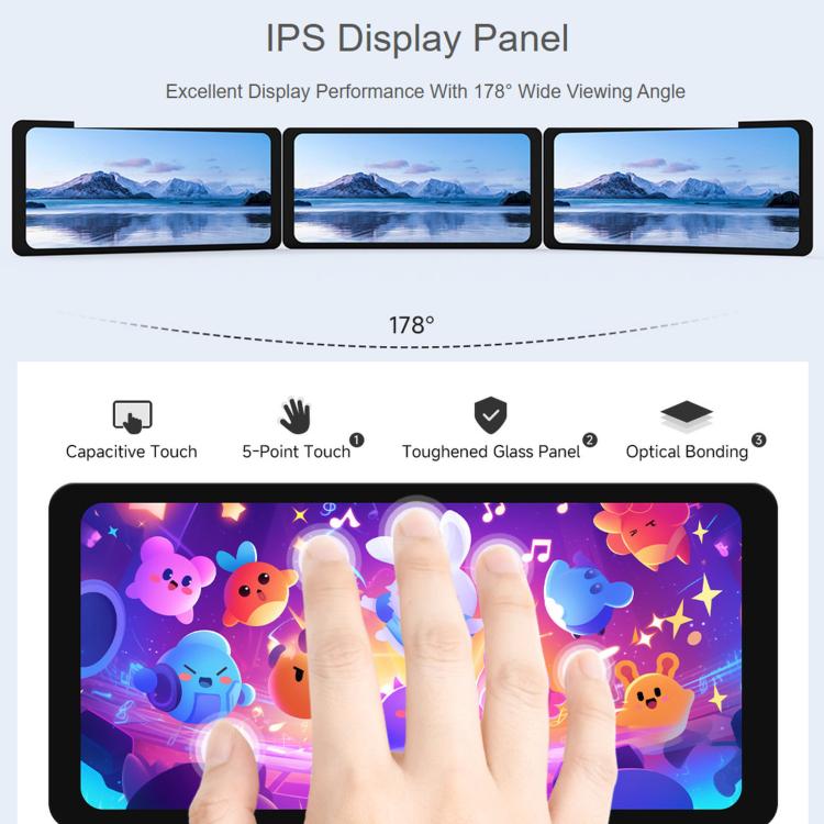 Waveshare Display touch capacitivo DSI da 6,25 pollici, tipo B, risoluzione 720 × 1560, pannello IPS, 35000