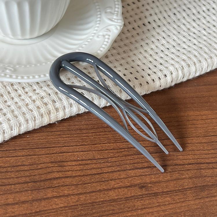 Fermagli per capelli a forma di U in fibra di acetato