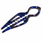 Fermaglio per capelli a U in acetato a forma di pesce 15cm
