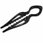Fermaglio per capelli a U in acetato a forma di pesce 15cm