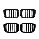 Componenti per la modifica della presa d'aria della griglia anteriore per BMW X3 G01 / X4 G02 2018-2021, Single Line, Dual Line