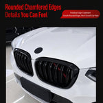 Componenti per la modifica della presa d'aria della griglia anteriore per BMW X3 G01 / X4 G02 2018-2021, Single Line, Dual Line