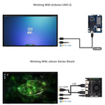Monitor touch IPS WAVESHARE da 21,5 pollici con supporto pieghevole, risoluzione 1920 × 1080, frequenza di aggiornamento 144 Hz, touch capacitivo a 10 punti, EU Plug, UK Plug, US Plug
