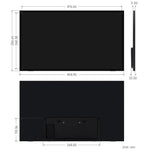 Monitor touch IPS WAVESHARE da 21,5 pollici con supporto pieghevole, risoluzione 1920 × 1080, frequenza di aggiornamento 144 Hz, touch capacitivo a 10 punti, EU Plug, UK Plug, US Plug