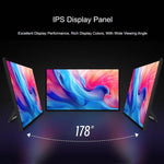 Monitor touch IPS WAVESHARE da 21,5 pollici con supporto pieghevole, risoluzione 1920 × 1080, frequenza di aggiornamento 144 Hz, touch capacitivo a 10 punti, EU Plug, UK Plug, US Plug