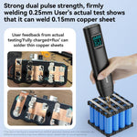 Saldatrice a punti portatile AWithZ HD2 con schermo a colori