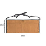 Grembiule da vita in tela con tasche per lavoro