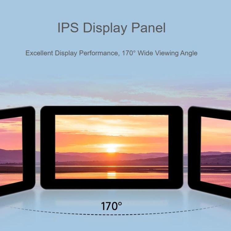WAVESHARE ESP32-S3 Scheda di sviluppo con display touch vocale AI da 7 pollici, risoluzione 800 × 480, touch a 5 punti, pannello display IPS, supporta Wi-Fi a 2,4 GHz e BLE 5, 34894