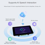 WAVESHARE ESP32-S3 Scheda di sviluppo con display touch vocale AI da 7 pollici, risoluzione 800 × 480, touch a 5 punti, pannello display IPS, supporta Wi-Fi a 2,4 GHz e BLE 5, 34894