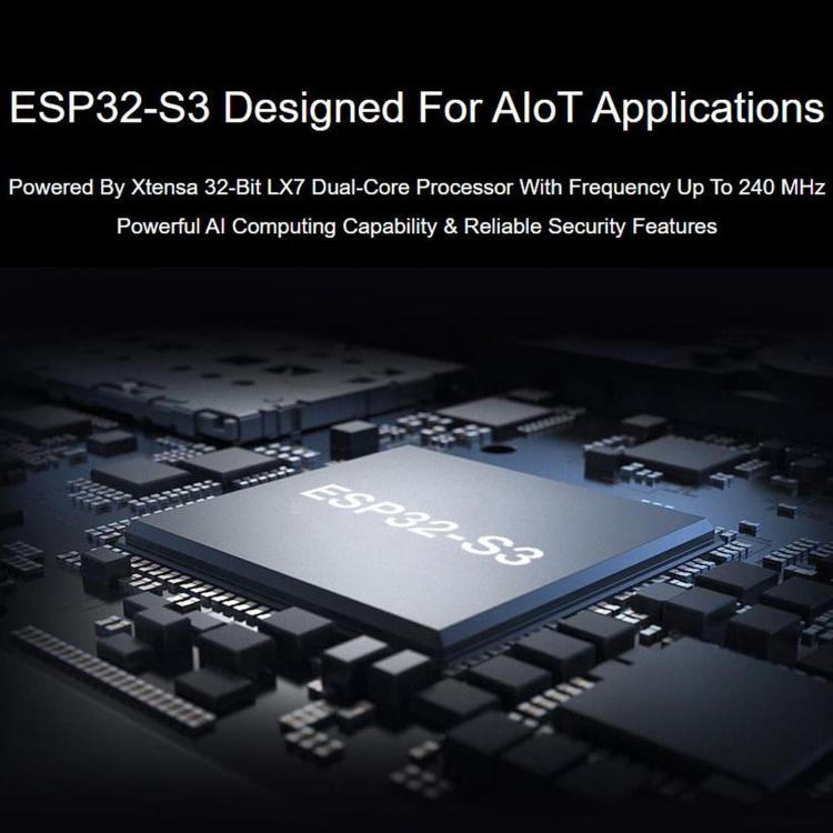 Scheda di sviluppo WAVESHARE ESP32-S3 ETH, porta Ethernet RJ45 10/100Mbps, supporto Wi-Fi e Bluetooth, processore dual core a 240 MHz, Single Board No Soldered Pin Header, Mainboard+OV5640 Camera No Soldered Pin Header                                  ...