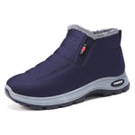 Stivali da neve invernali unisex, facili da indossare, caldi, foderati in pile, con punta larga, ideali per camminare., 39, 40, 41, 42