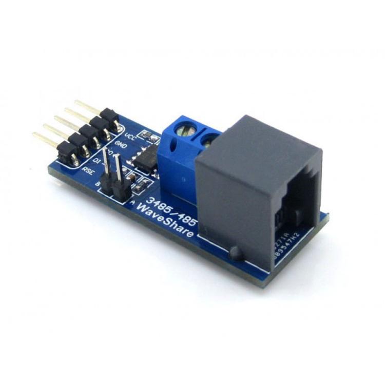 Modulo di comunicazione ricetrasmettitore da UART a RS485 a 3,3 V di Waveshare.