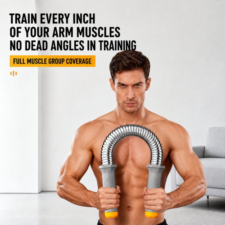 Attrezzo portatile regolabile con molla per esercizi di allenamento muscolare e fitness., 30-40kg