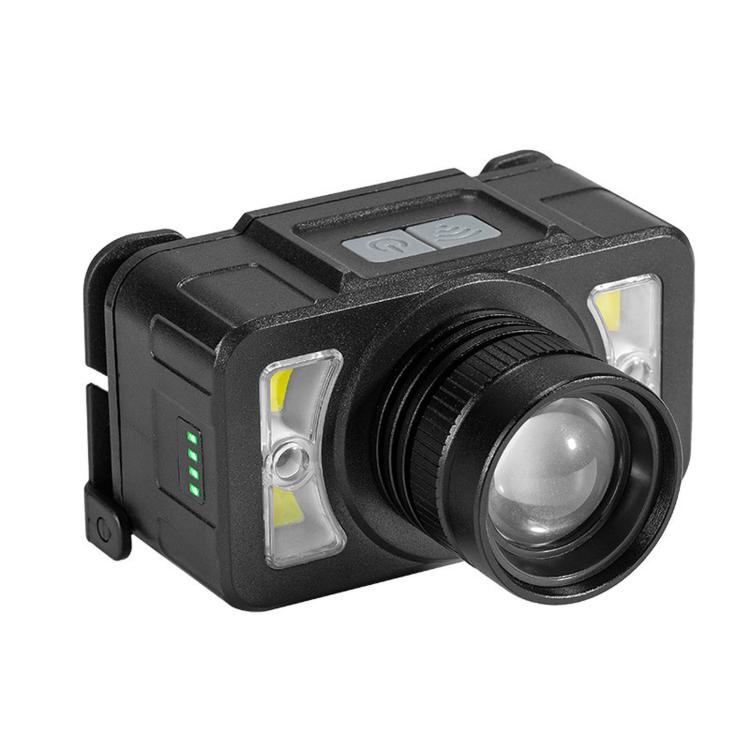Lampada frontale LED ricaricabile con sensore di movimento