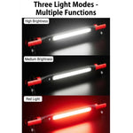 Lampada di ispezione a LED pieghevole E-SMARTER ZW8905 con staffa, ricaricabile tramite USB, portatile, per riparazioni automobilistiche.