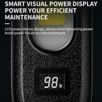 Lampada di ispezione a LED pieghevole E-SMARTER ZW8905 con staffa, ricaricabile tramite USB, portatile, per riparazioni automobilistiche.