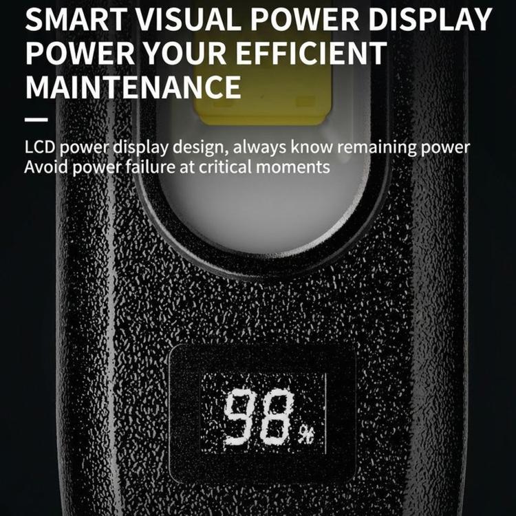 Lampada di ispezione a LED pieghevole E-SMARTER ZW8905 con staffa, ricaricabile tramite USB, portatile, per riparazioni automobilistiche.