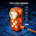 Lampada da lavoro E-SMARTER H30 ricaricabile con clip